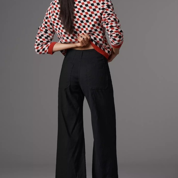 The Colette Magic Fabric Crop Wide-Leg Pants by Maeve - Picture 4 of 4